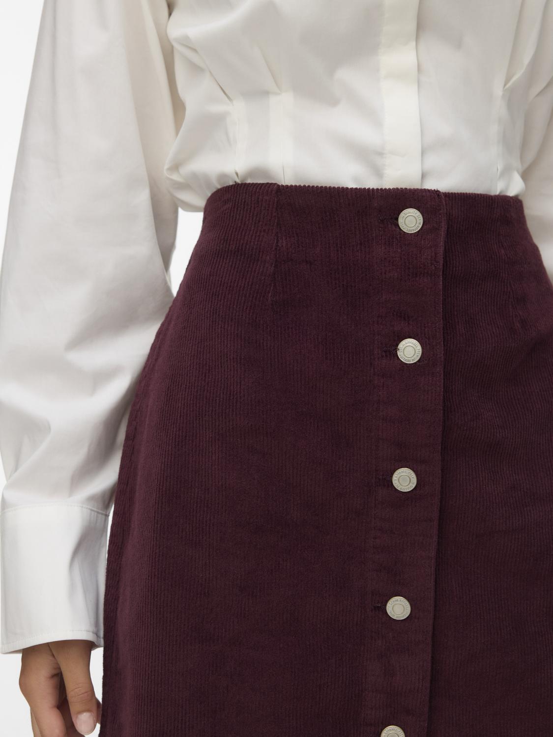 VMETTA Short Skirt - Winetasting - VERO MODA & VILA Bergvik